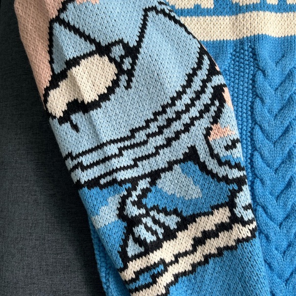 Adidas Unisex Turtleneck Sweater | M - Picture 6 of 8